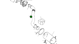 Шланг 20Y-01-41911 Komatsu