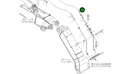 Шланг 07074-00621 Komatsu