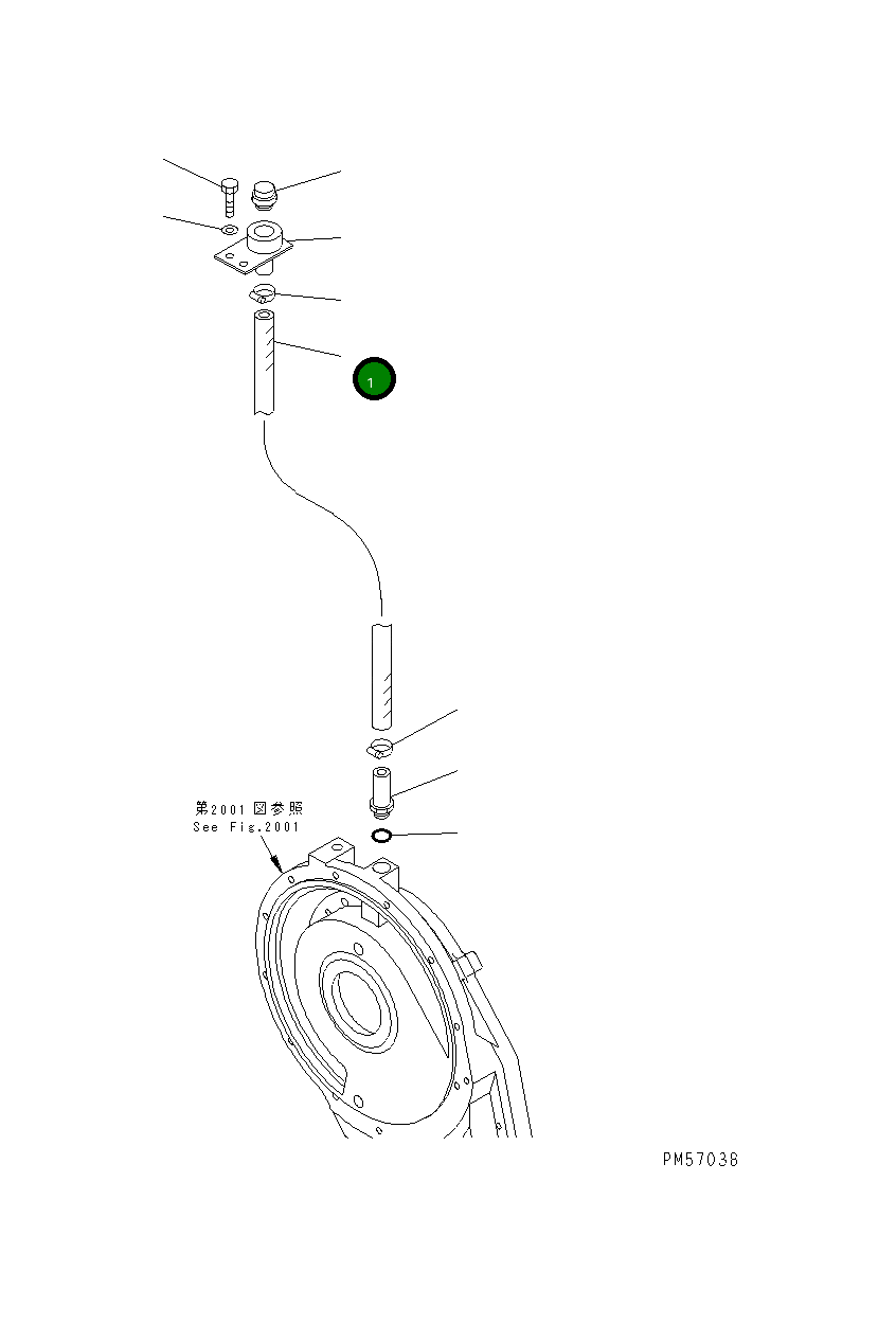 Шланг 150-33-31350 Komatsu