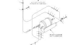Шланг 209-68-K1110 Komatsu