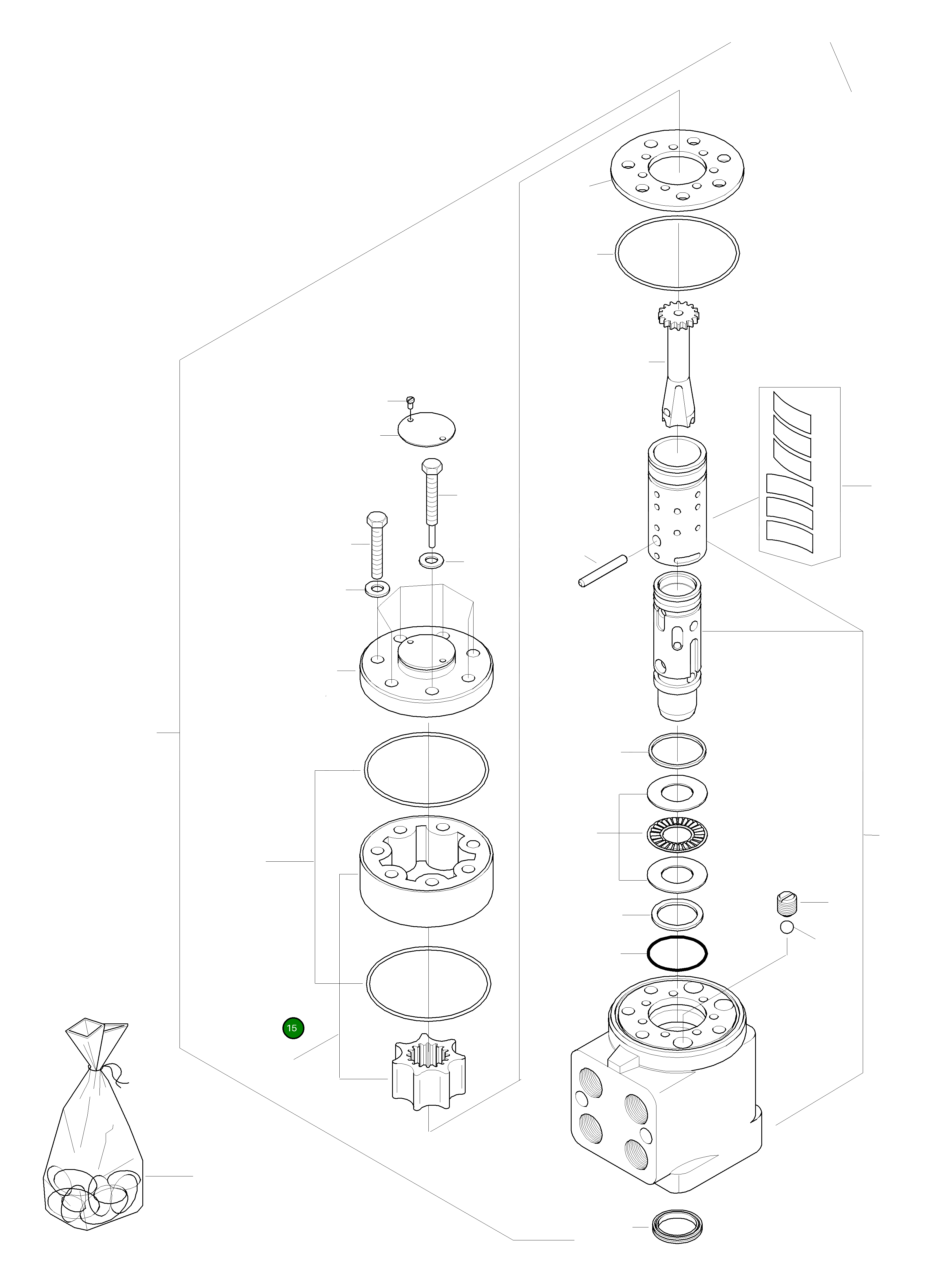 Шестерня 421-64-H0P13 Komatsu