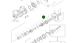 Шестерня 23S-15-13410 Komatsu
