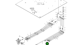 Шланг 02766-B04A9 Komatsu