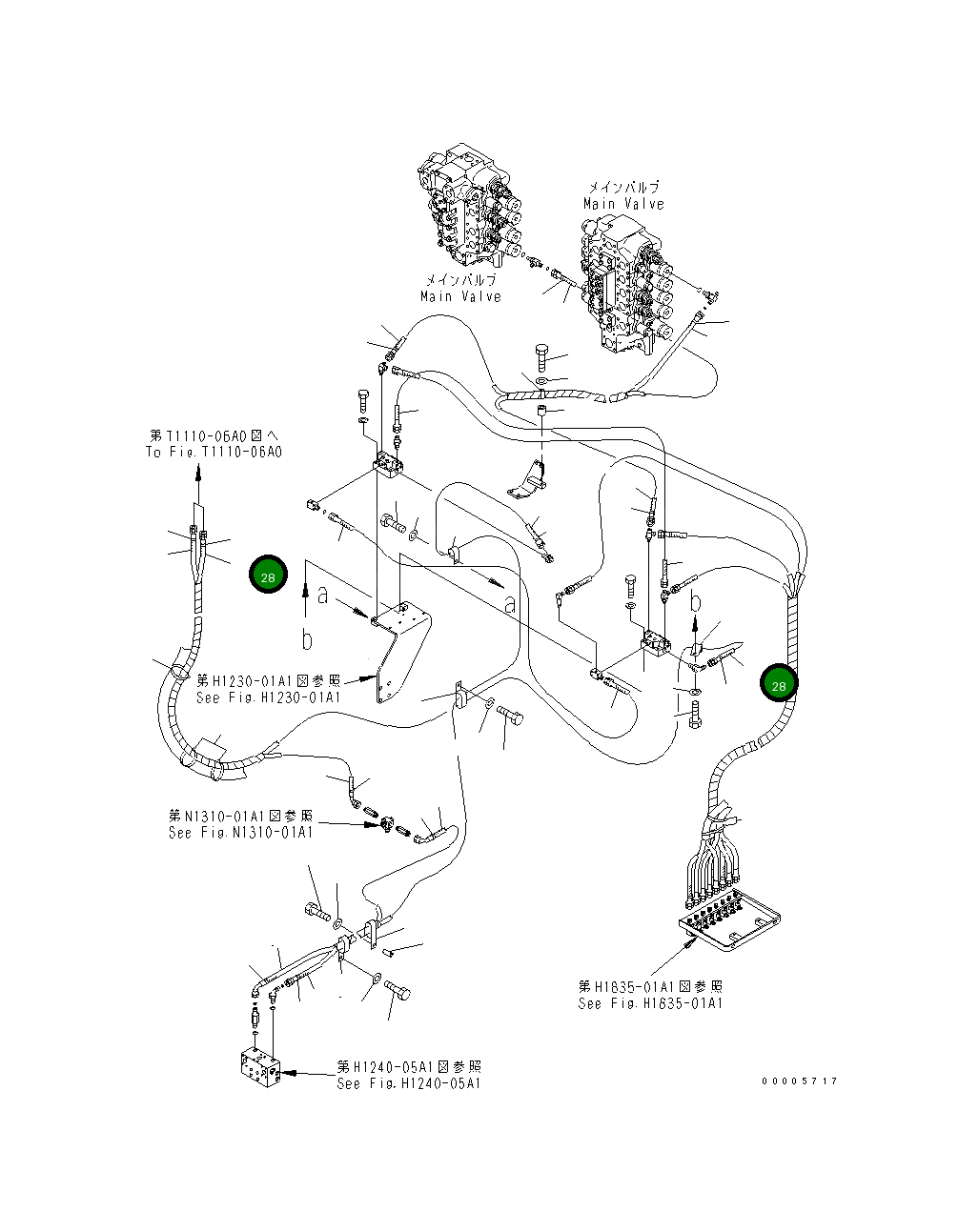 Шланг 02753-00347 Komatsu