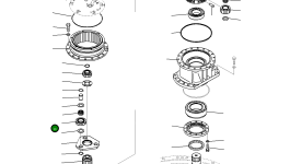 Шестерня 22U2621520 Komatsu