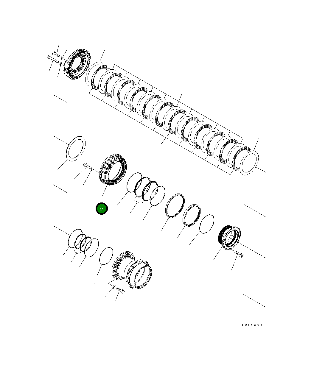 Шестерня 569-33-71210 Komatsu