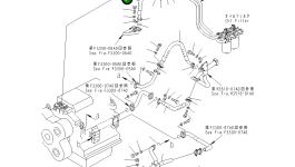 Шланг 07119-01210 Komatsu