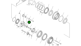 Шестерня 208-27-52130 Komatsu
