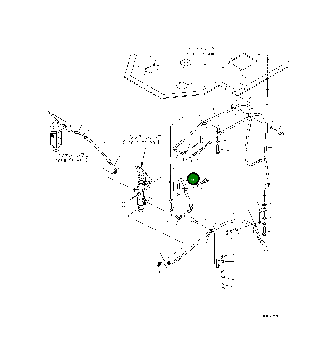 Шланг 02755-00409 Komatsu