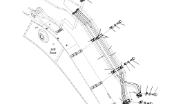 Шланг 208-62-76980 Komatsu