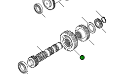 Шестерня CA0132875 Komatsu