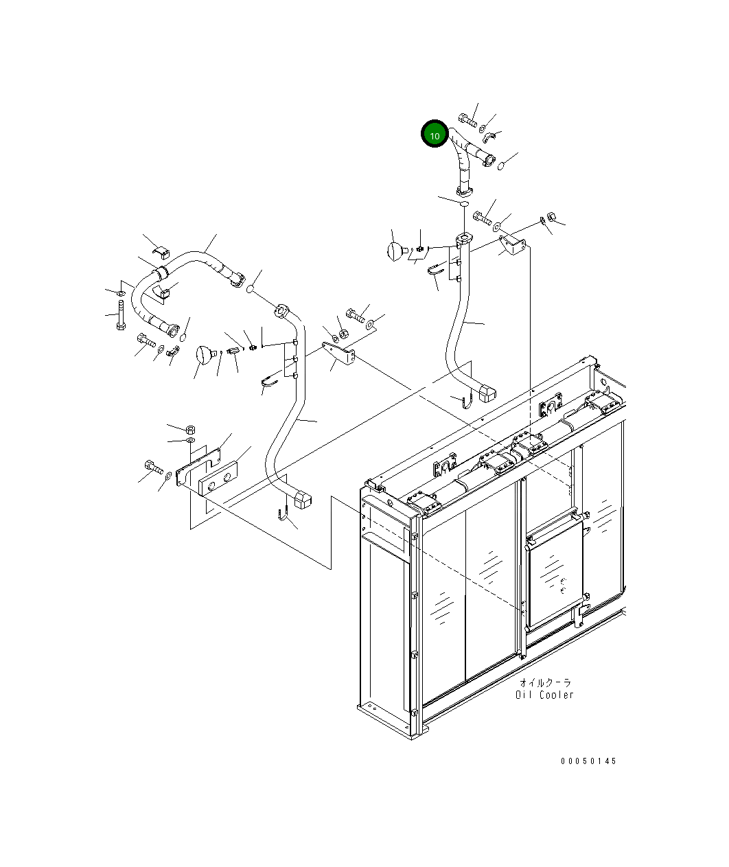 Шланг 07296-02012 Komatsu