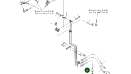 Шланг 07086-006A5 Komatsu