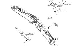 Шланг 0276200516 Komatsu