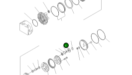 Шестерня TZ900A1007-00 Komatsu