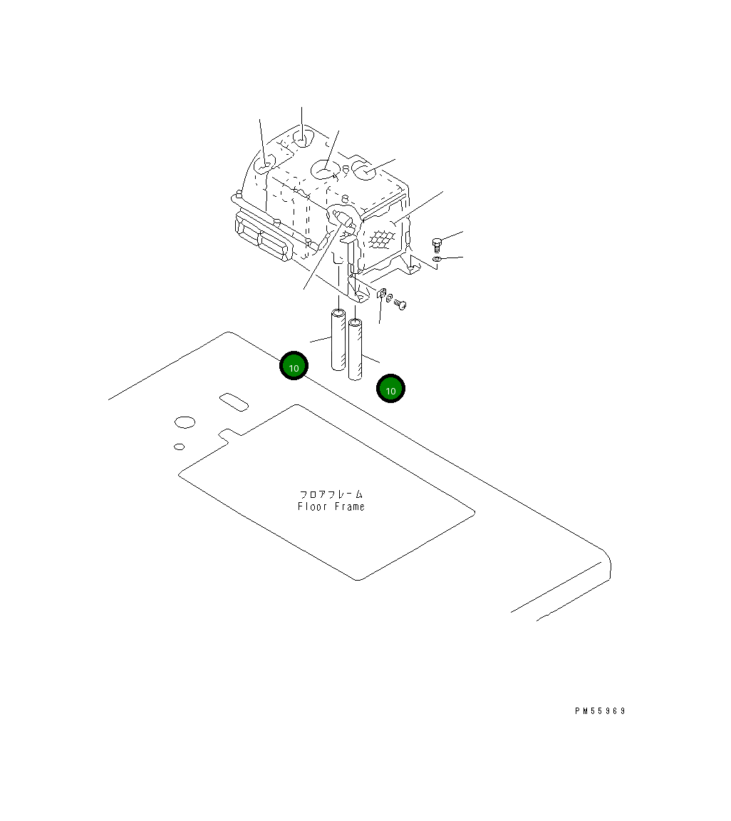 Шланг 07260-21414 Komatsu