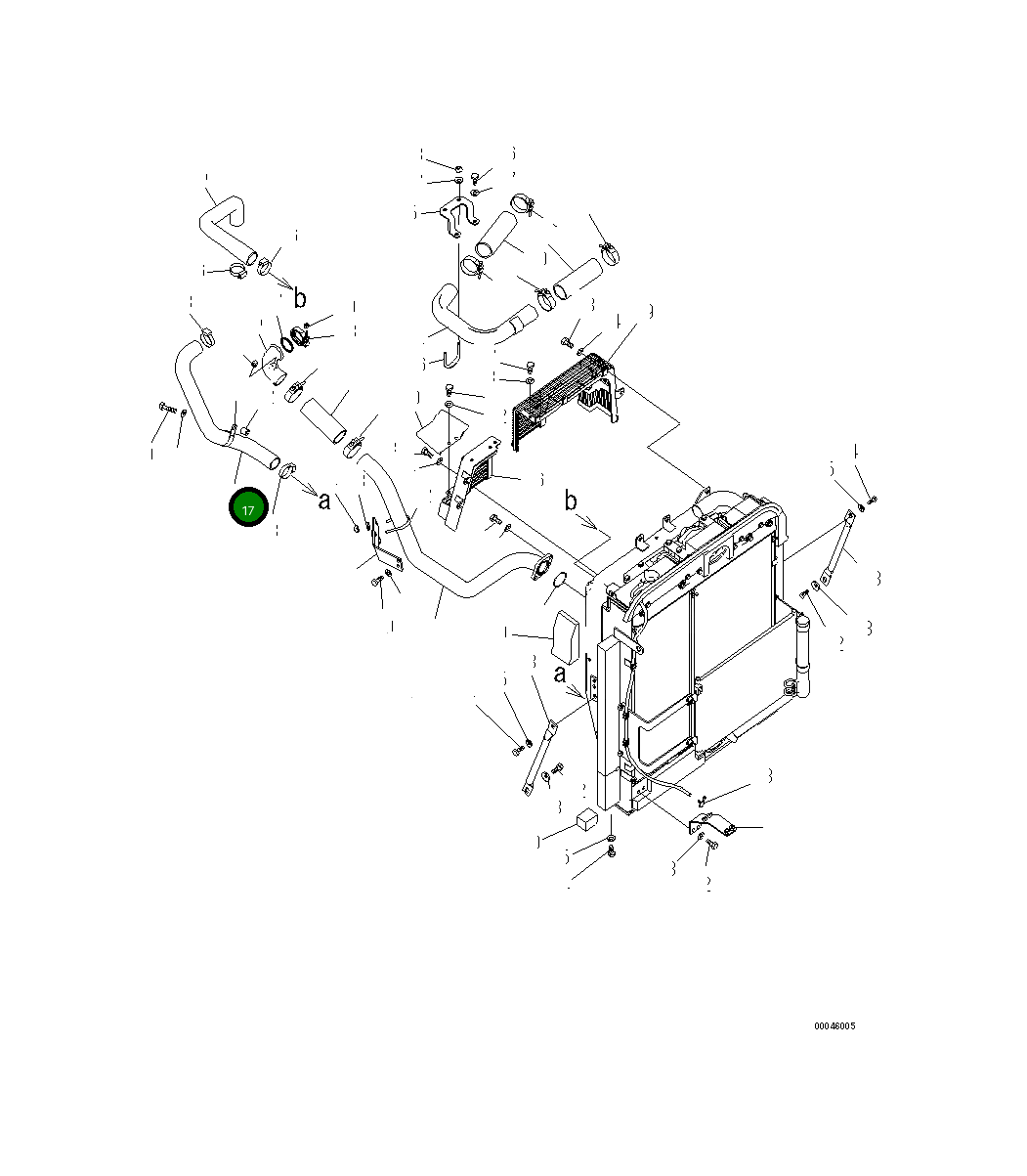 Шланг 20Y-03-41151 Komatsu