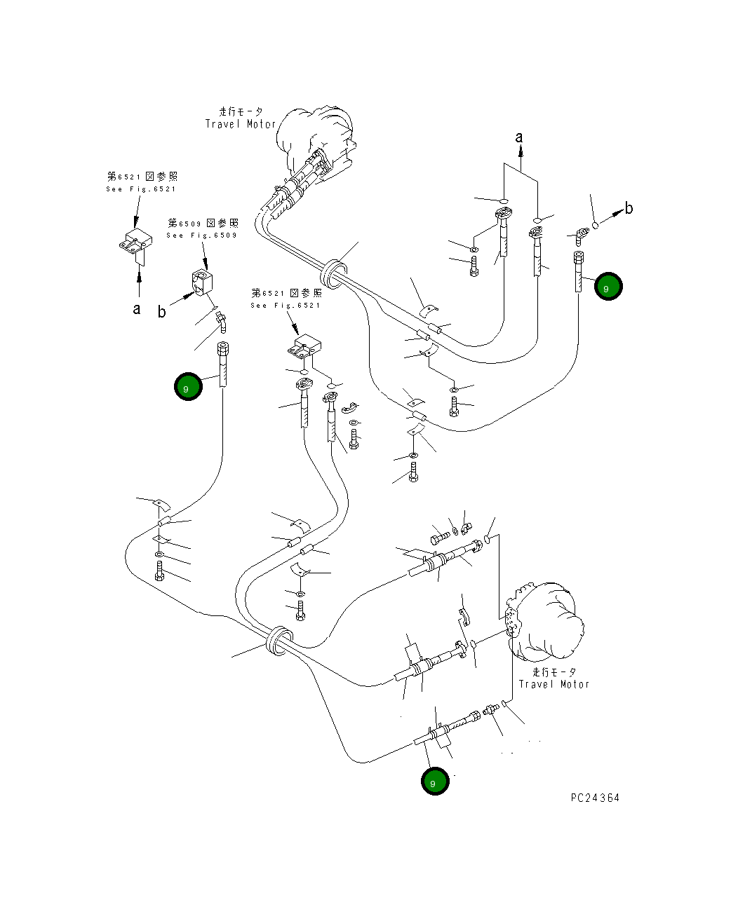 Шланг 07102-20421 Komatsu