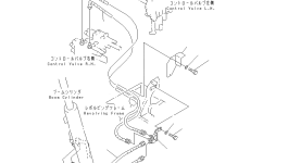 Шланг 20U-62-23570 Komatsu