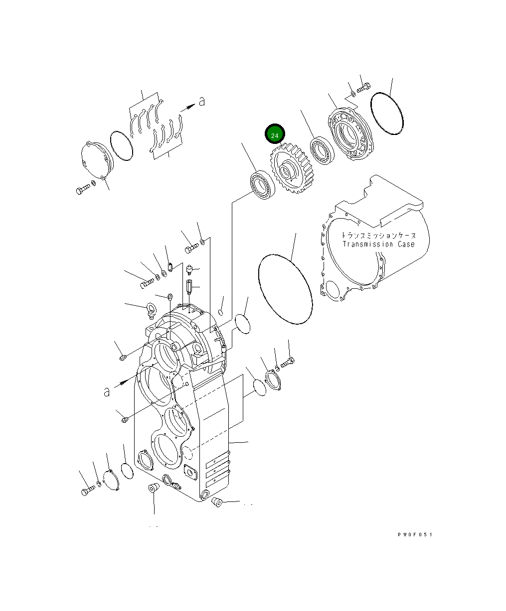 Шестерня 426-15-13213 Komatsu