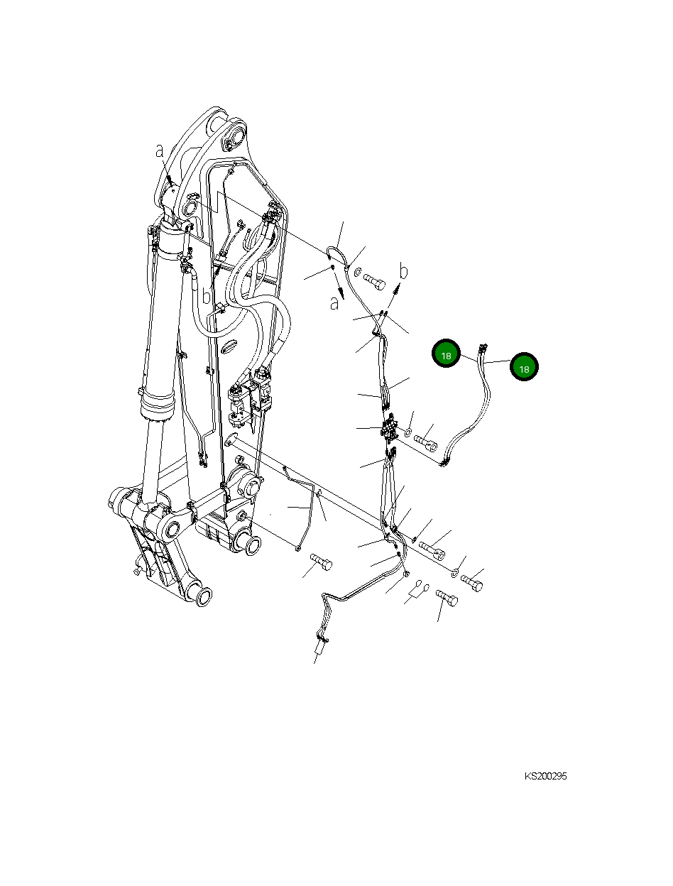 Шланг 208-70-K3210 Komatsu