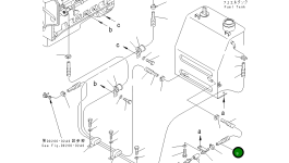 Шланг 07288-21004 Komatsu