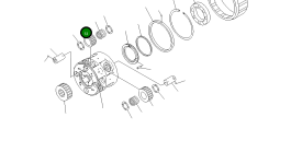 Шестерня 569-15-32440 Komatsu