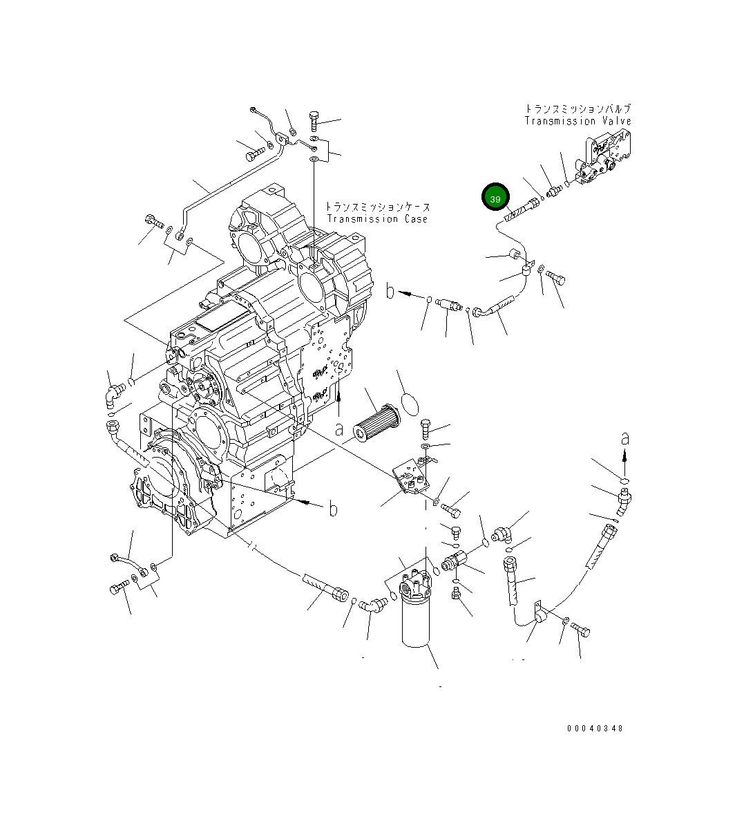 Шланг 02766-003A6 Komatsu
