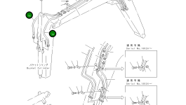Шланг 20U-62-24310 Komatsu