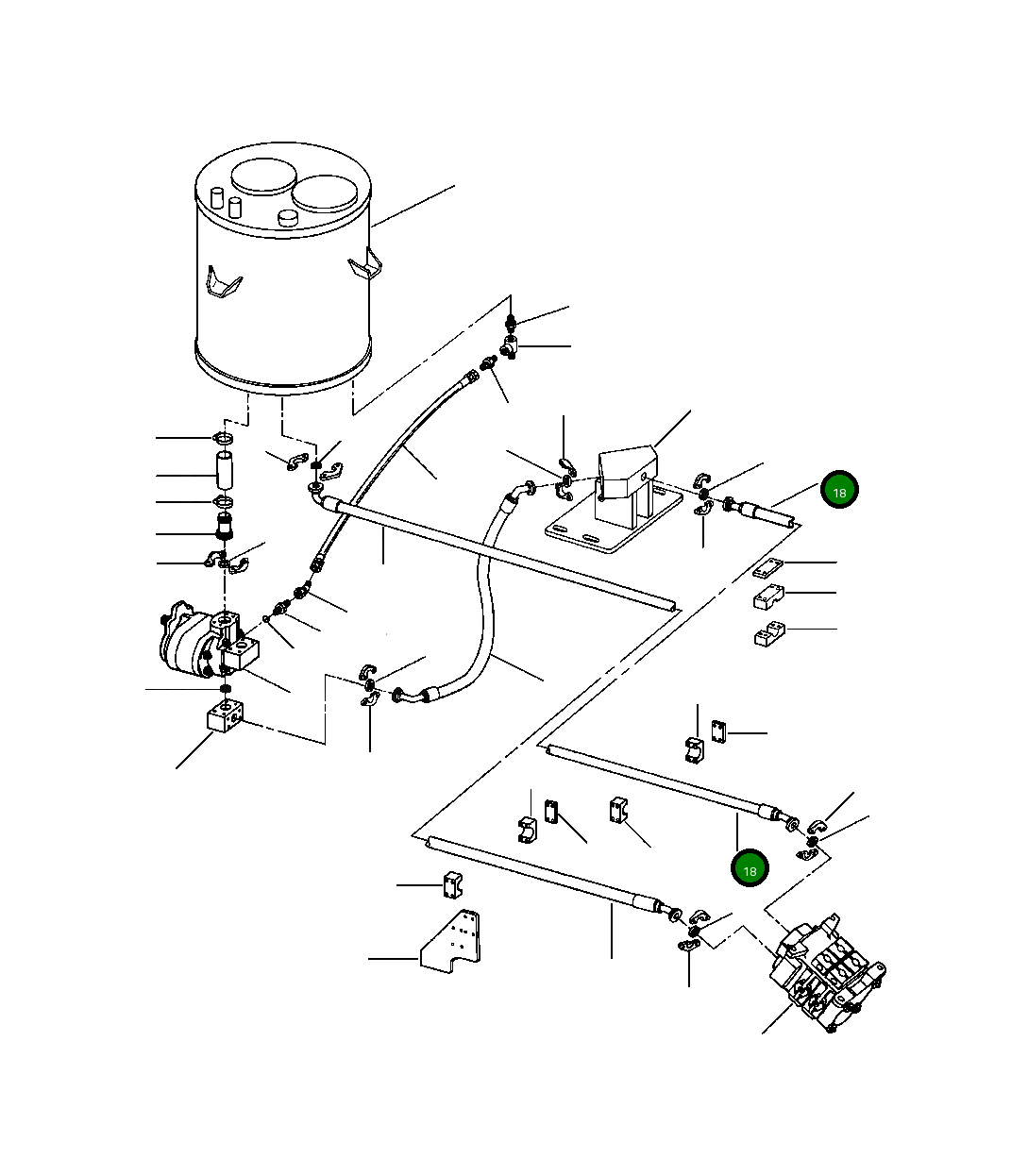 Шланг 1136 171 C2 Komatsu