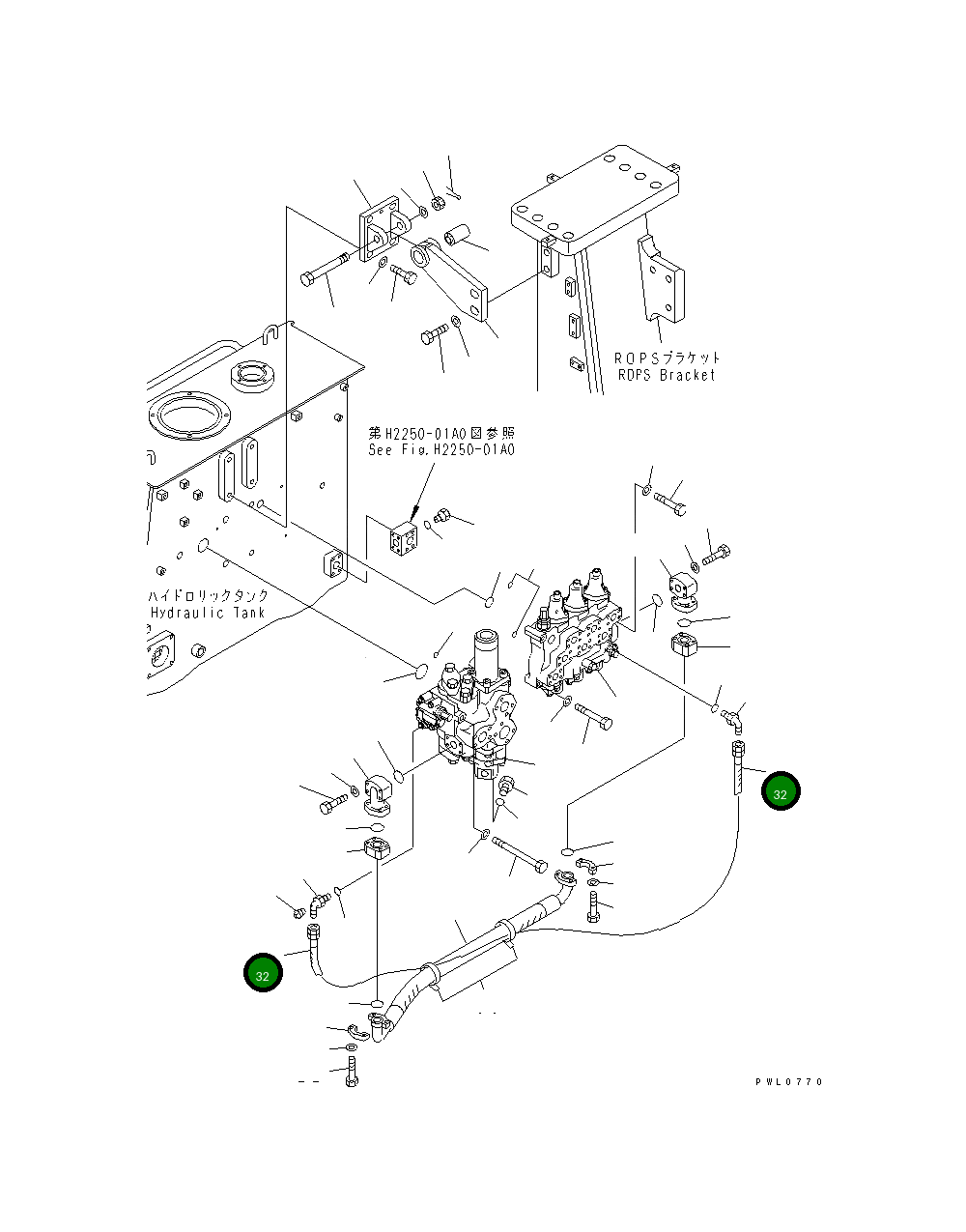 Шланг 20S-910-8340 Komatsu