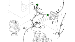 Шланг 20Y6253550 Komatsu