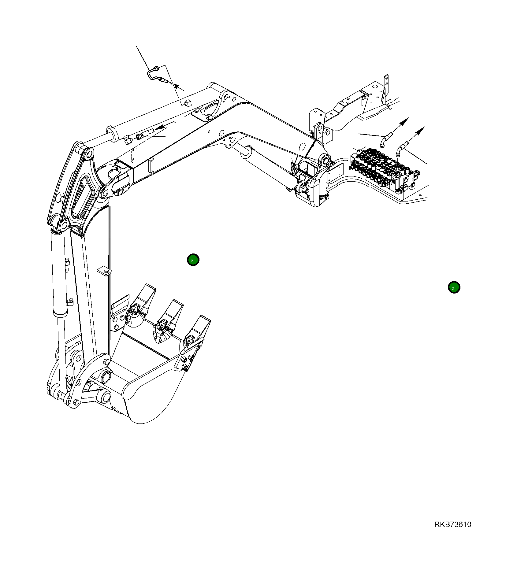 Шланг 20W-62-92641 Komatsu
