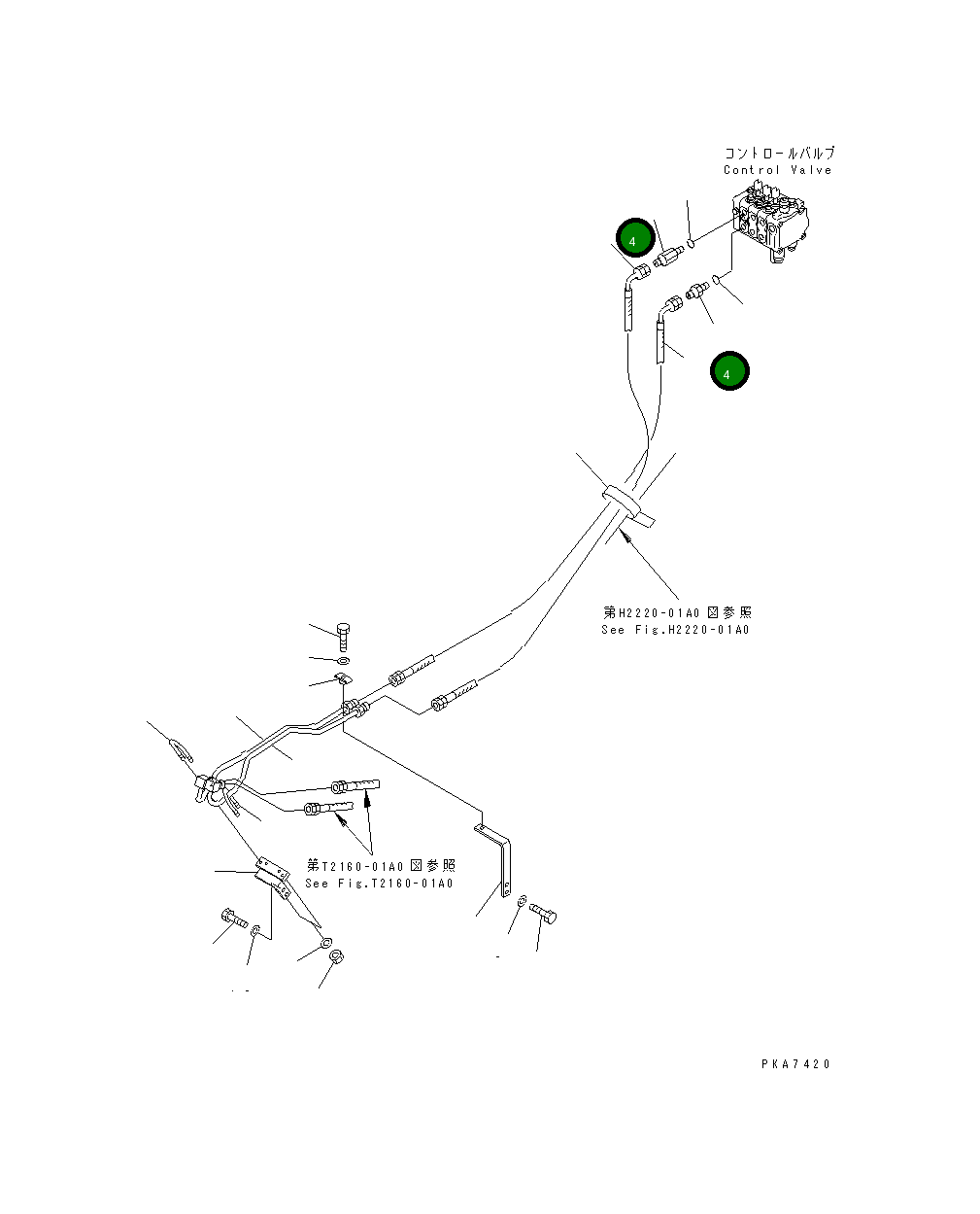Шланг 124-62-51382 Komatsu