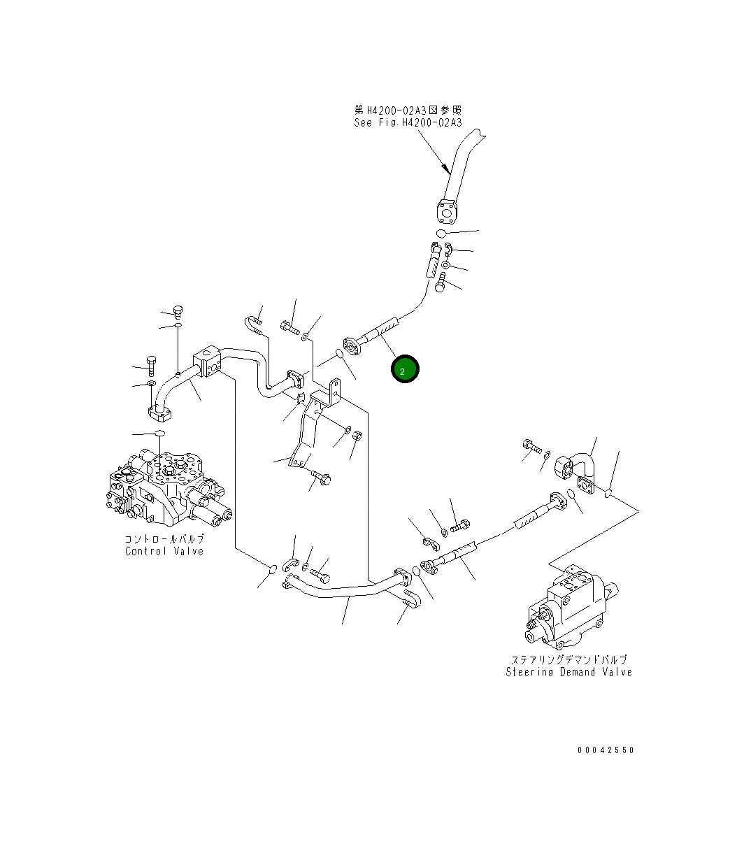 Шланг 07125-11013 Komatsu