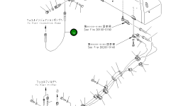 Шланг 07102-A0406 Komatsu