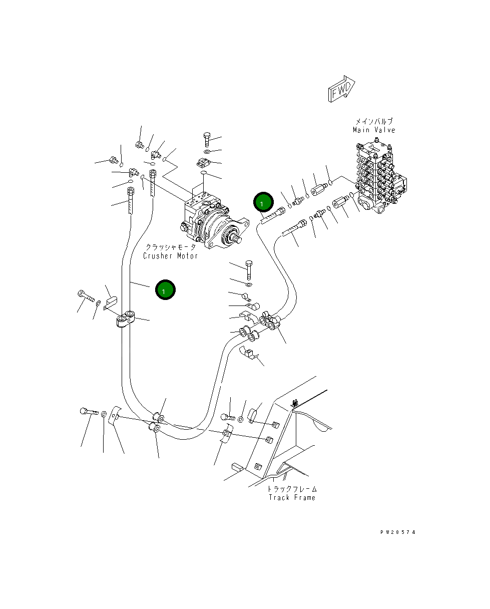 Шланг 02756-00632 Komatsu