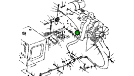 Шланг 07288-01219 Komatsu