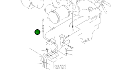 Шланг 07287-01024 Komatsu