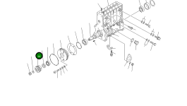 Шестерня DK134322-0101 Komatsu