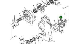 Шестерня 421-15-13234 Komatsu