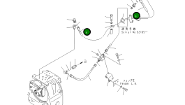 Шланг 104-40-58620 Komatsu