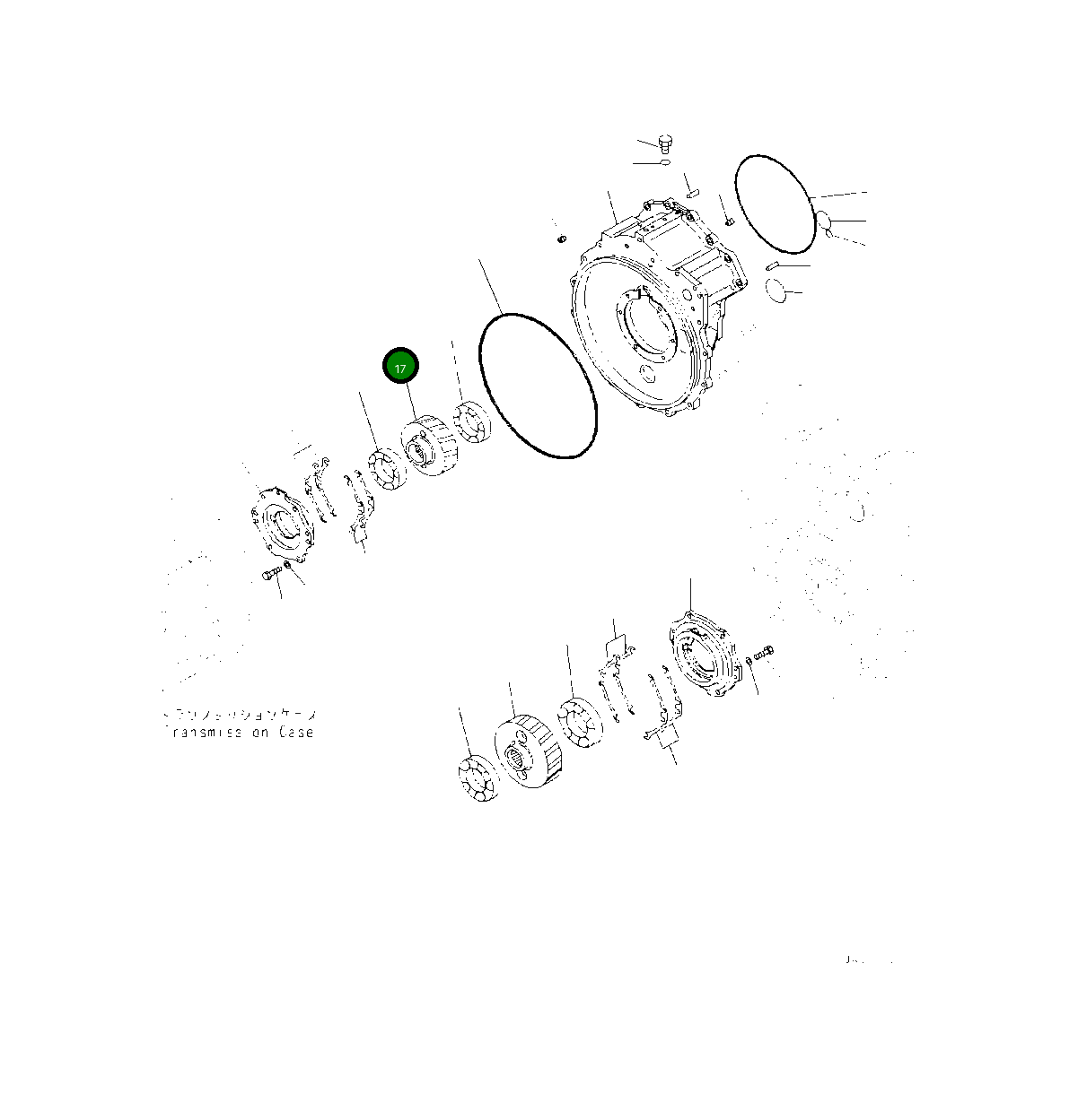 Шестерня 425-13-34321 Komatsu