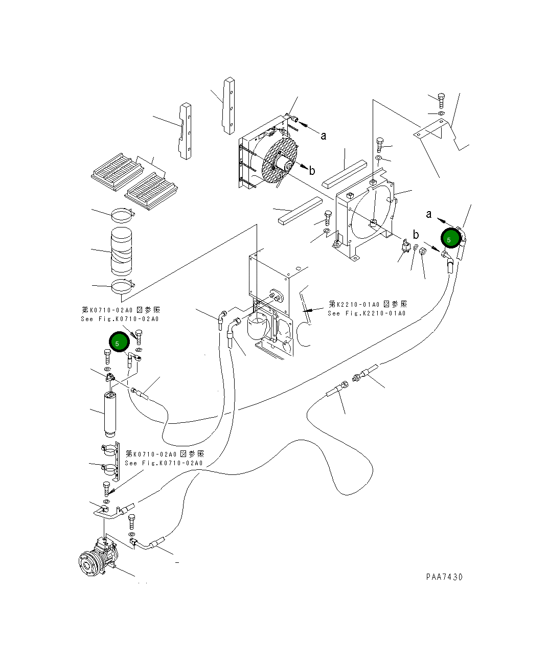 Шланг 124-911-1122 Komatsu