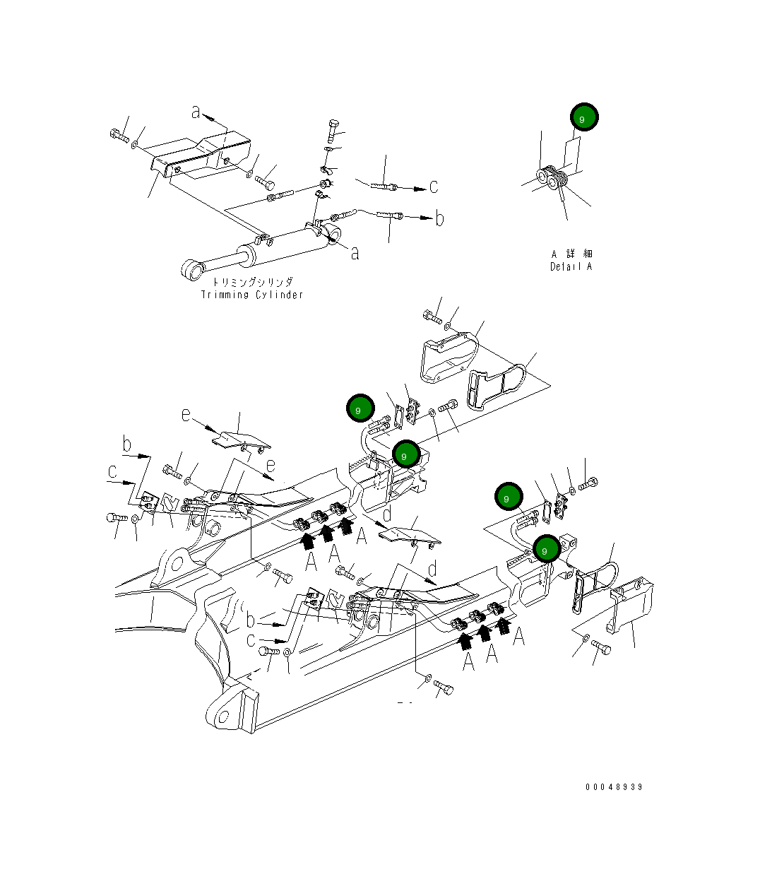Шланг 134-Y16-1510 Komatsu