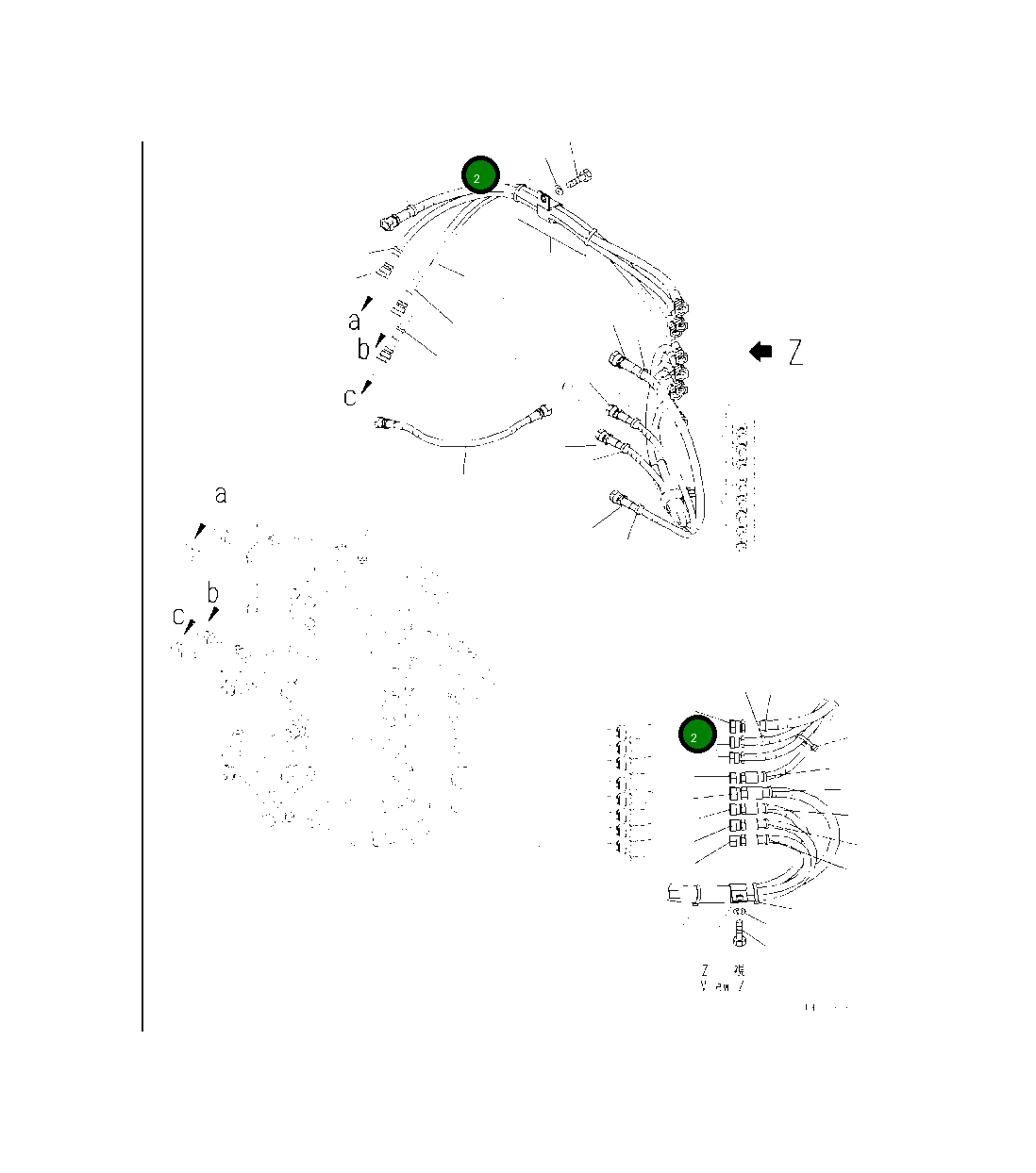 Шланг 02740-003A6 Komatsu