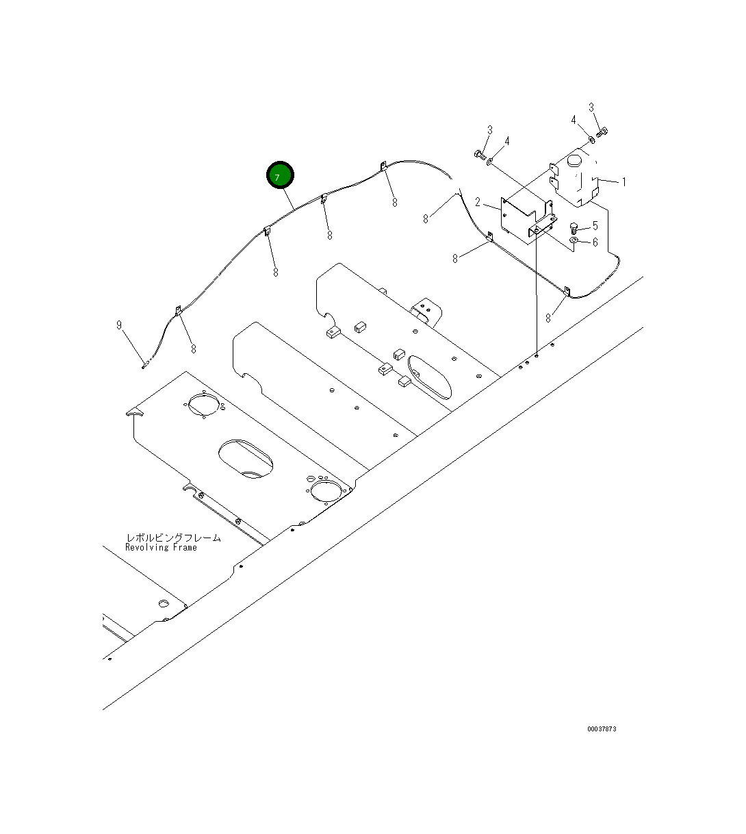 Шланг 208-979-KA30 Komatsu