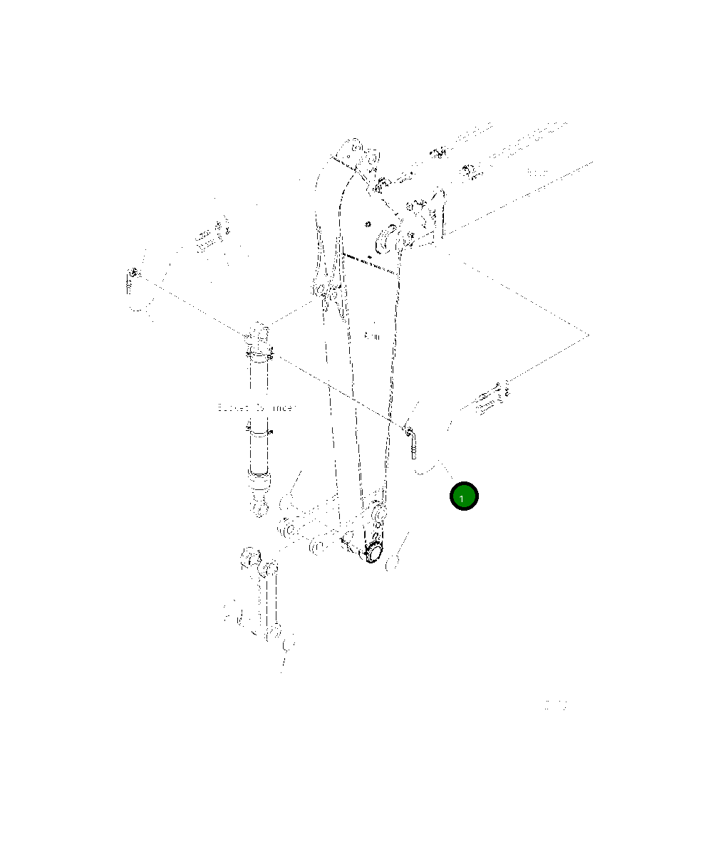 Шланг 206-944-3210 Komatsu