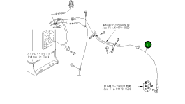 Шланг 07102-30423 Komatsu