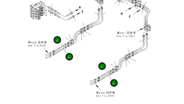 Шланг 07123-00203 Komatsu
